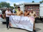 Gubernur Sumbar Mahyeldi Ansharullah Terima Bantuan Kemanusiaan dari PT Padang Raya Cakrawala dan PT Tidar Kerinci Agung