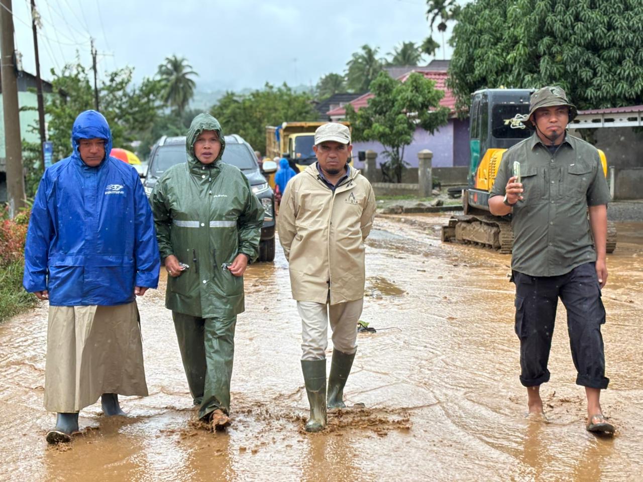 Hujan Deras Guyur Kabupaten Solok, Debit Air Sungai Kembali Naik, Warga Dihimbau Waspada