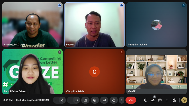 Mahasiswa UNP Kolaborasi dengan IGRiME dan GenZE Hadirkan Inovasi Pembelajaran Matematika