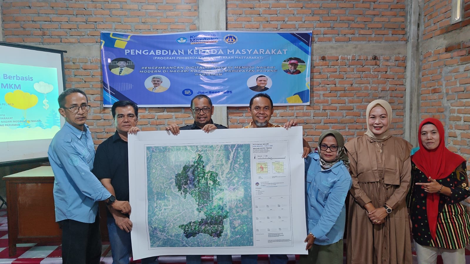 Menuju Nagari Modern Berbasis Digital, LPPM UNP Gelar Pengabdian Masyarakat di Koto Tinggi