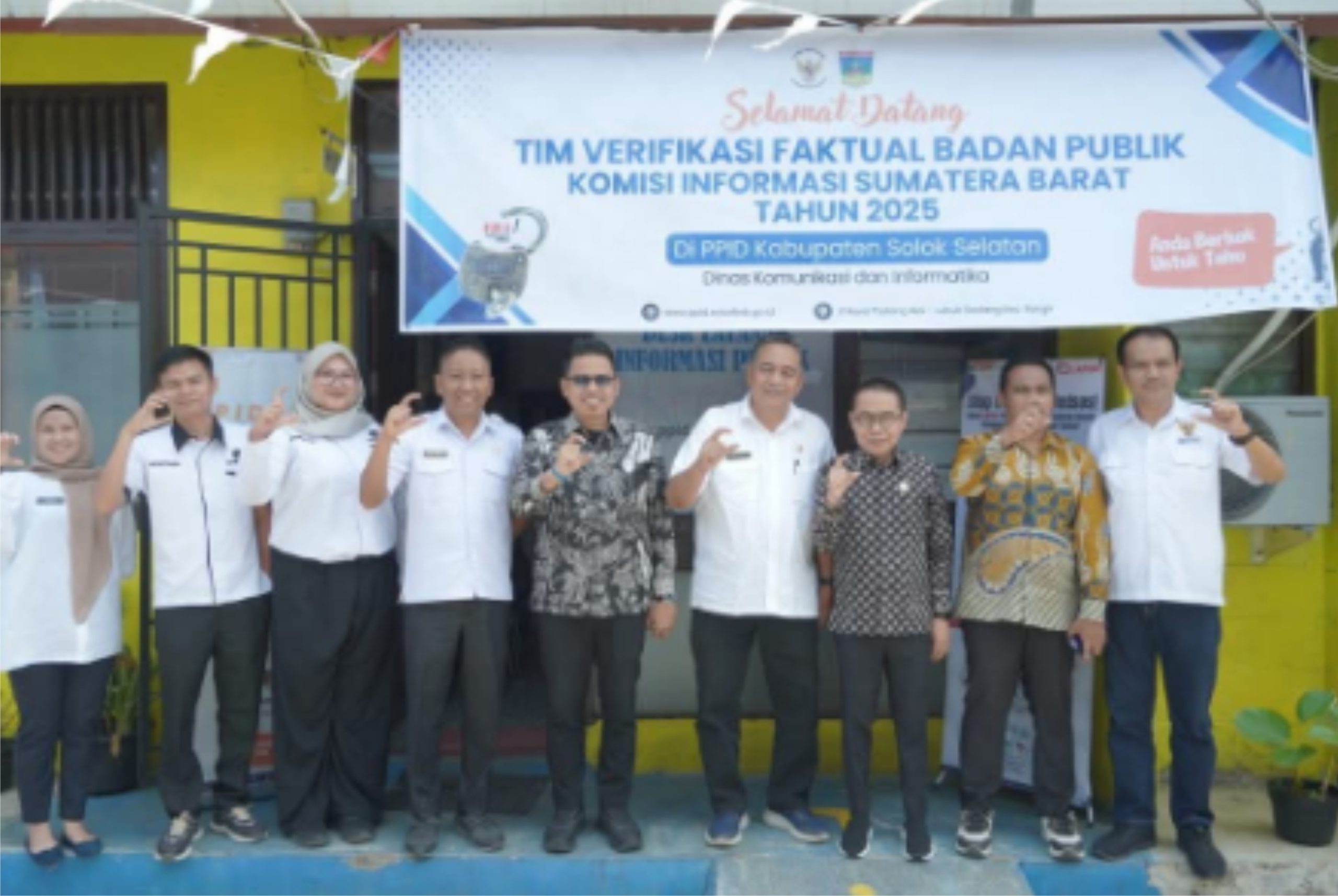 Selangkah Lagi Jadi Badan Publik Informatif, Solok Selatan Komitmen Tingkatkan Sarana Informasi Publik