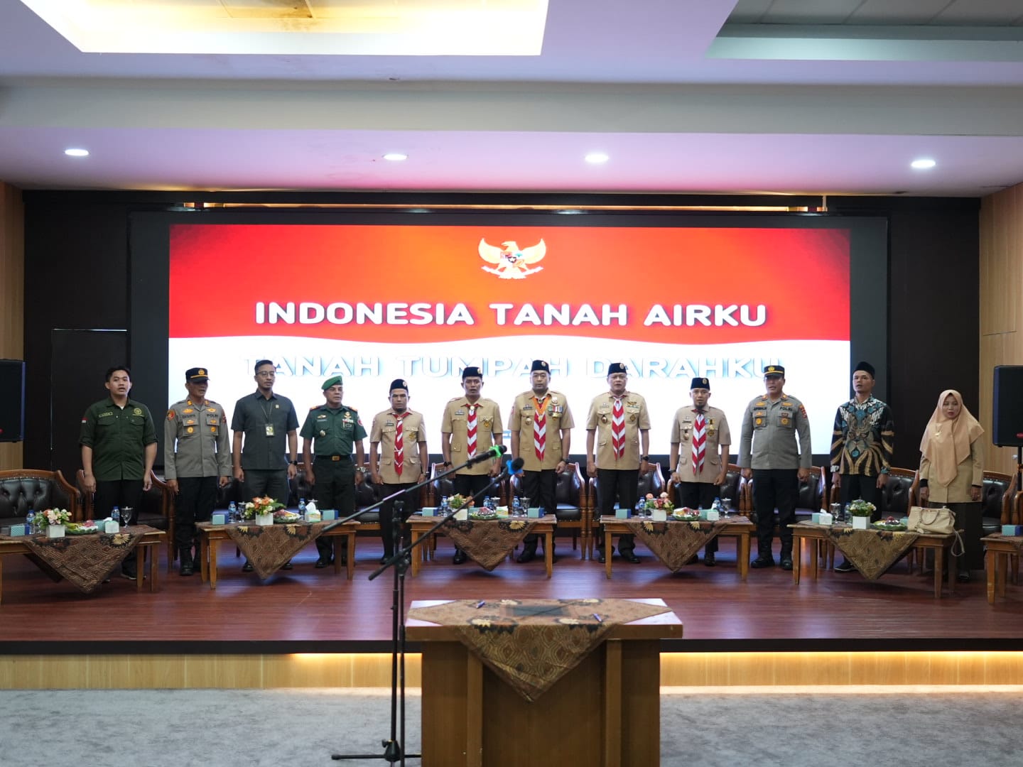 Bupati dan Wakil Bupati Solok Resmi Dilantik Sebagai Ketua Mabicab dan Ketua Kwarcab 0302 Gerakan Pramuka Kabupaten Solok Masa Bakti 2025–2030