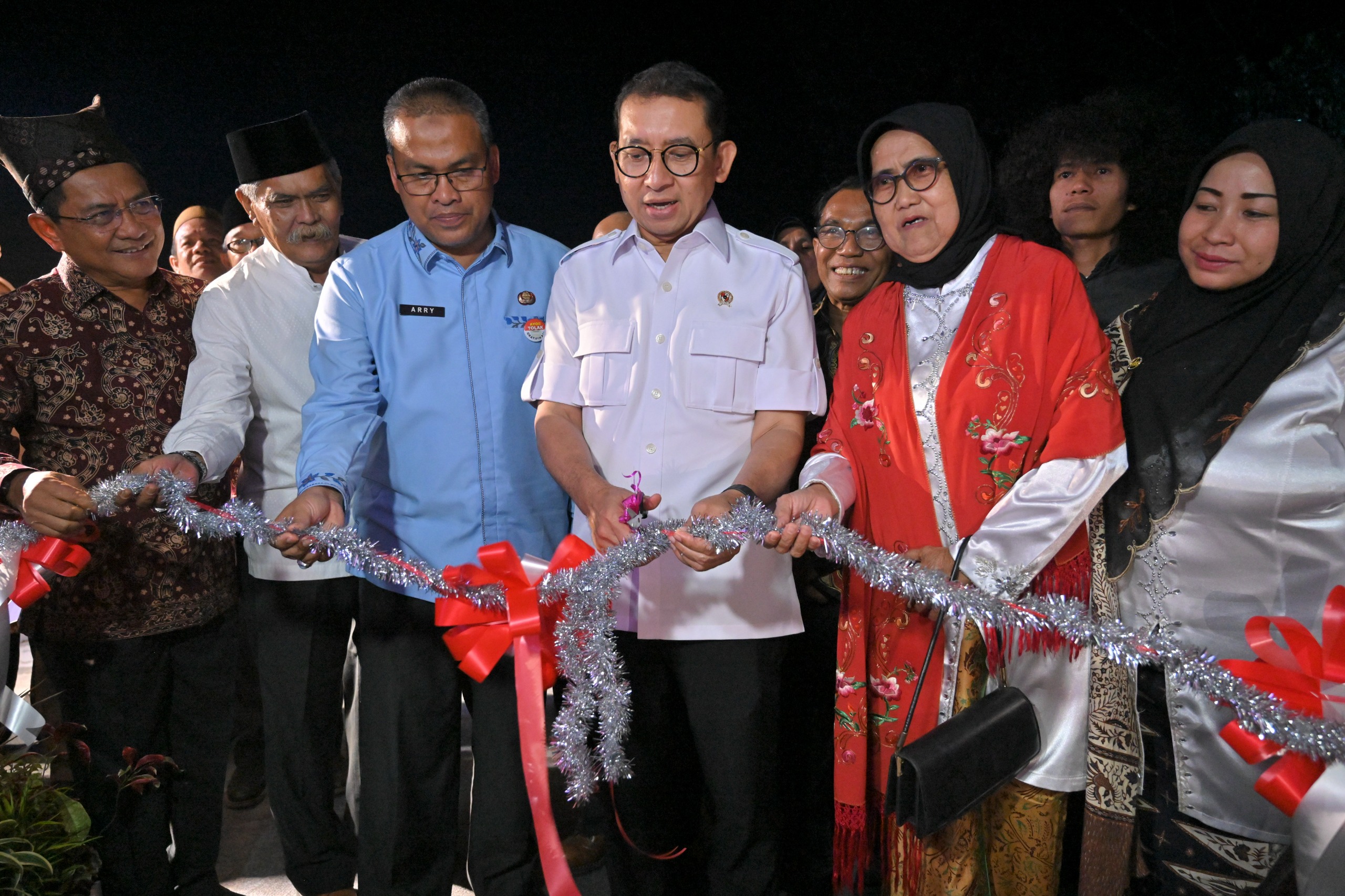 Menteri Kebudayaan Fadli Zon Resmikan Museum Mohammad Syafe’i INS Kayu Tanam