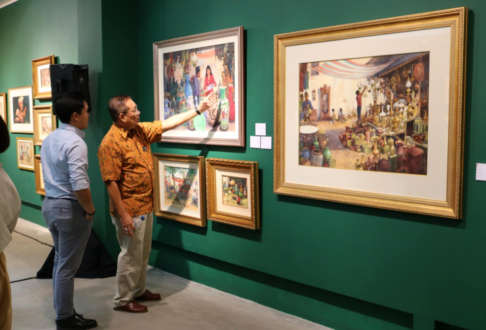 Pameran Tunggal Pelukis Sepuh Chris Suharso di Art 1 New Museum Jakarta Mengusung Tema "Perlawanan Melalui Tatapan”