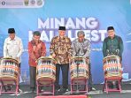 Pembukaan Minang Halal Fest 2026, Gubernur Mahyeldi Ansharullah Dorong Penguatan Ekonomi Syariah Sumbar