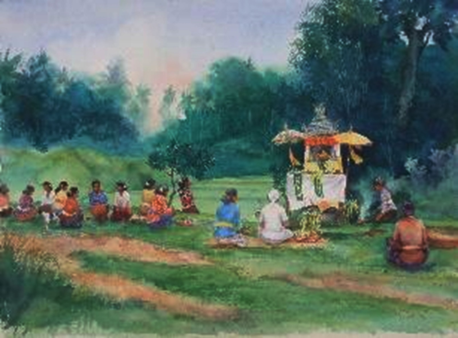 Praying for Bountiful Harvest, 1992