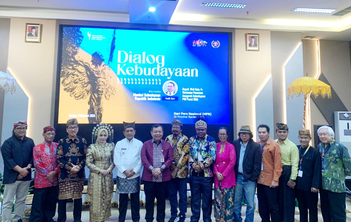 Bupati John Kenedy Azis Soroti Pelestarian Budaya dalam Seminar Kebudayaan PWI Pusat 2026