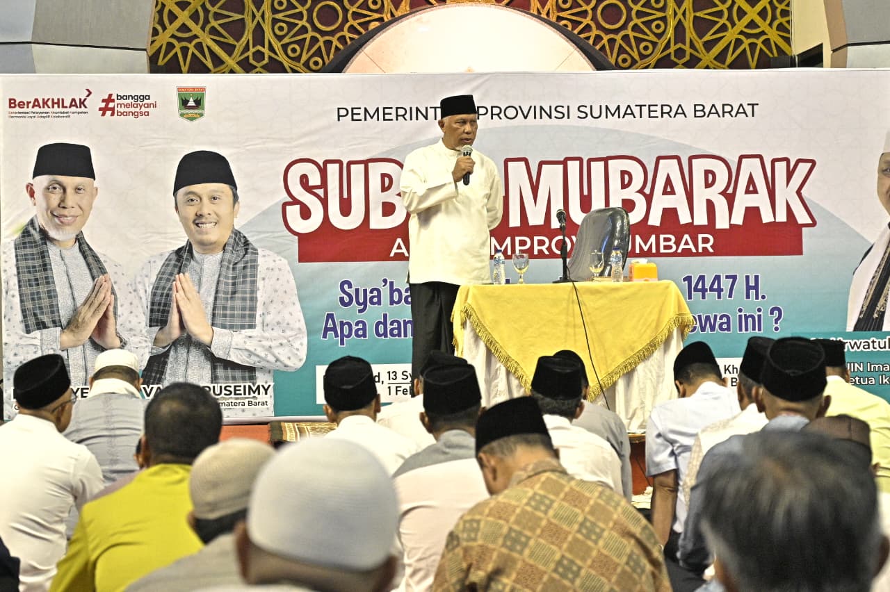 Gubernur Mahyeldi Ansharullah : Safari Ramadhan Pemprov Sumbar Tahun 2026 Fokuskan ke Daerah Terdampak Bencana