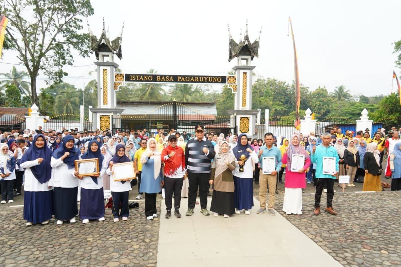 Pemerintah Kabupaten Tanah Datar Apel Pagi Gabungan Jelang Ramadhan 1447 Hijriah