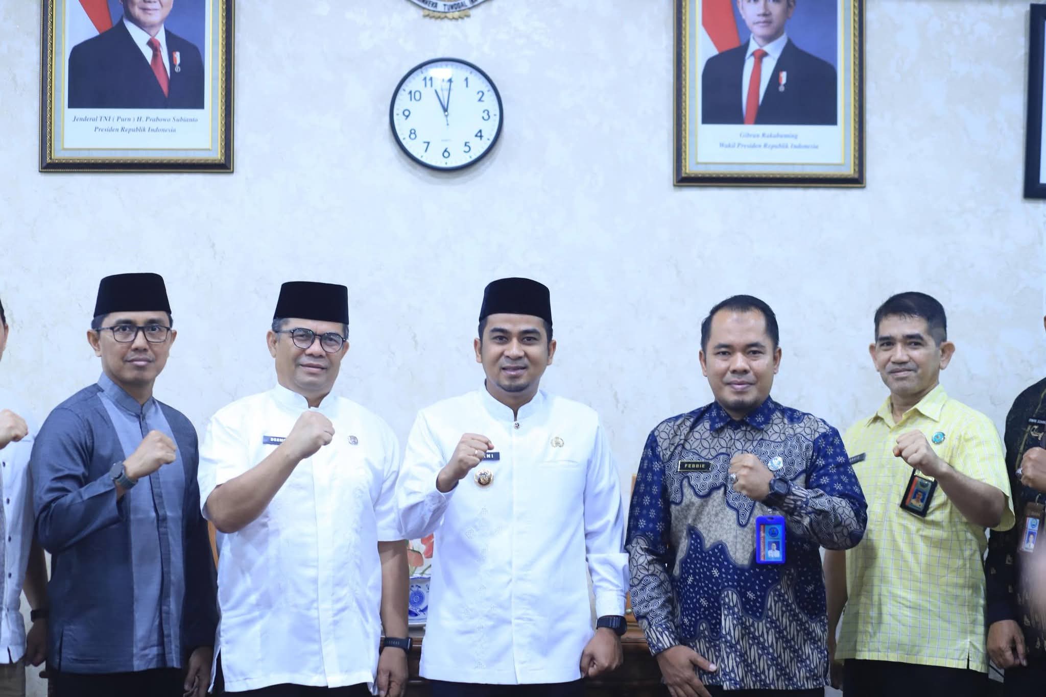 Perkuat Sinergi P4GN, Wali Kota Ramadhani Kirana Putra Terima Audiensi BNNK Solok