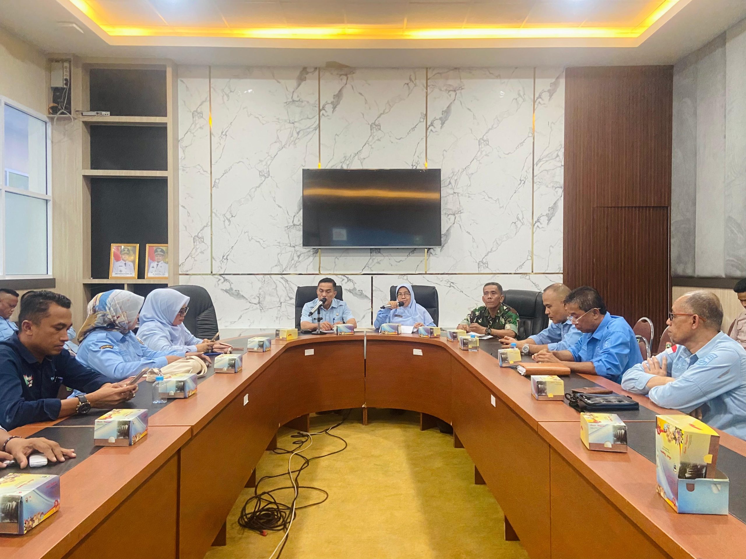 Rapat Koordinasi Percepatan Pembangunan Gerai dan Pergudangan Koperasi Desa Merah Putih