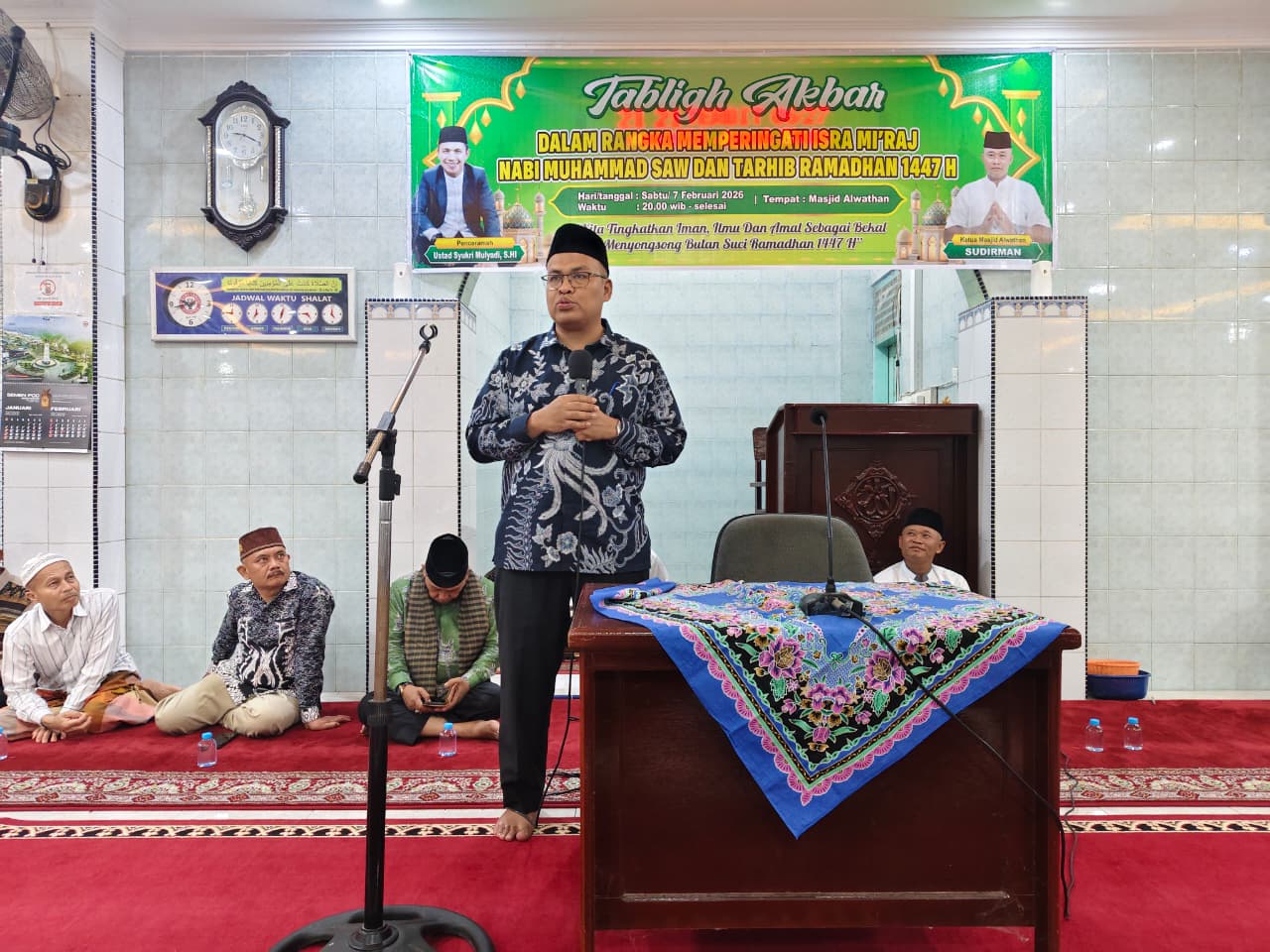 Sekdaprov Sumbar Arry Yuswandi Ajak Masyarakat Jadikan Kegiatan Peringatan Isra Mi’raj Momentum Refleksi Spritual