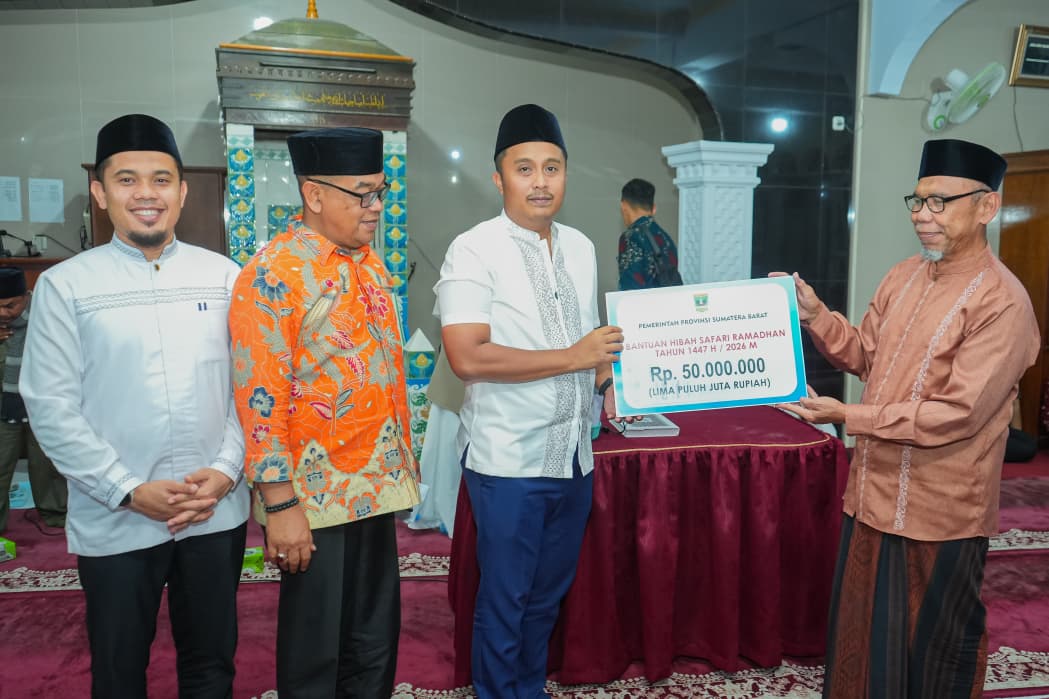Wagub Vasko Ruseimy Serahkan Bantuan untuk Masjid Padang Japang, Jejak Sejarah PDRI