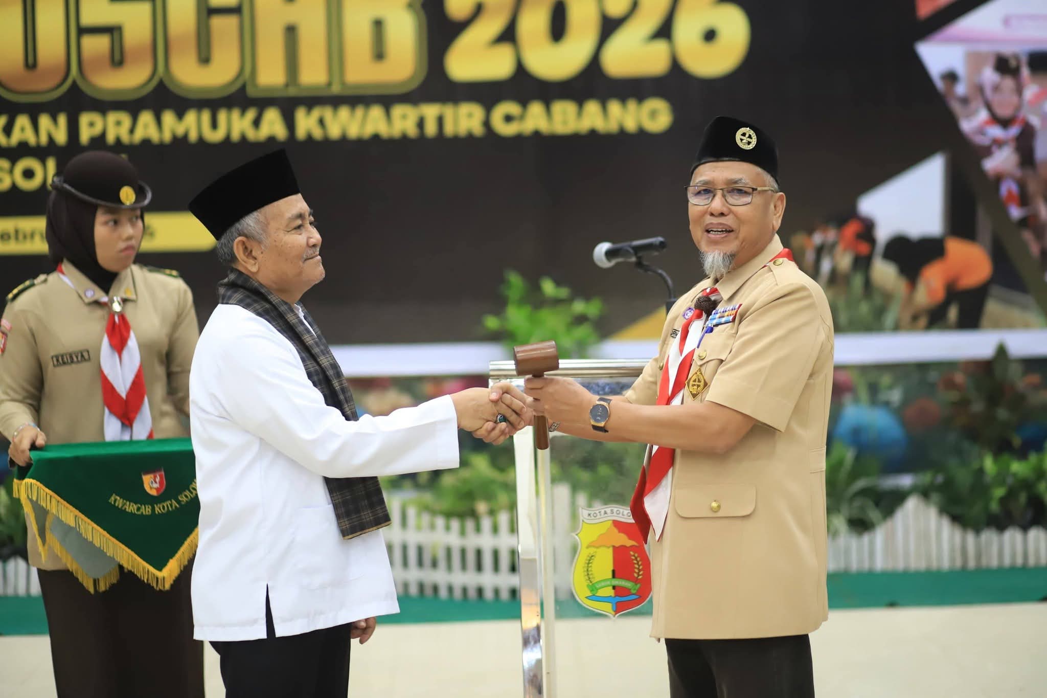 Wawako Solok Suryadi Nurdal Buka Muscab Pramuka 2026, Tegaskan Kemandirian dan Ketahanan Generasi Muda