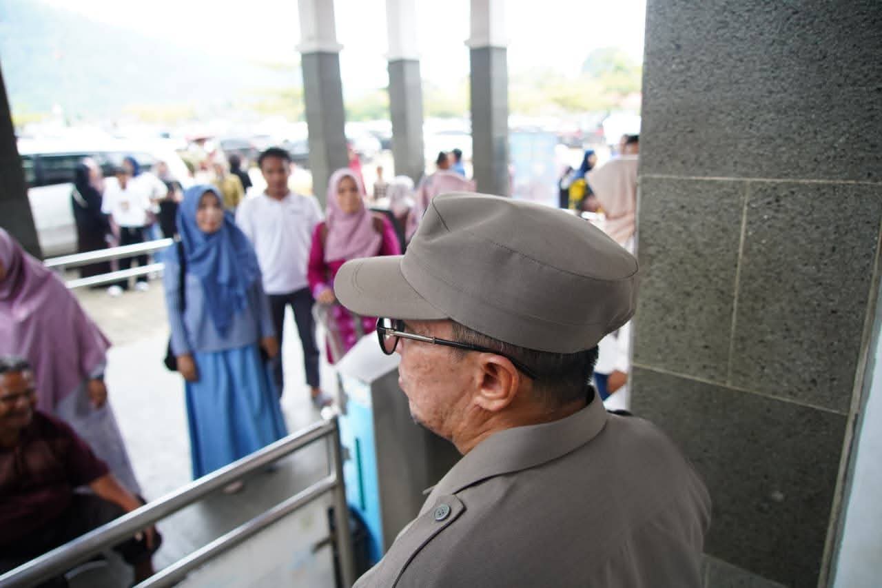 Bupati Tanah Datar Eka Putra Meninjau Fasilitas Wisata Istano Basa Pagaruyuang