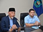 Gubernur Mahyeldi Ansharullah Pimpin Rakor di Balaikota, Sinkronisasi Program Kunci Sawahlunto Maju dan Berdaya Saing