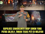 Kapolres Sawahlunto AKBP Simon Yana Putra Gandeng Ditkrimsus Polda Sumbar dan Pemerintah Kota Laksanakan Operasi Tambang Liar di Tiga Titik Lokasi