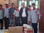 Kepedulian Komala Family terhadap Korban Kebakaran di Desa Sari Agung P5 Kecamatan Lalan