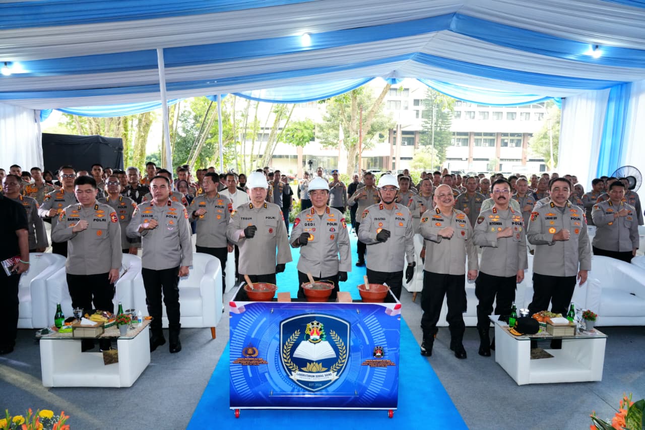 Kepolisian Negara Republik Indonesia Rsmikan Pembangunan Laboratorium Sosial Sains