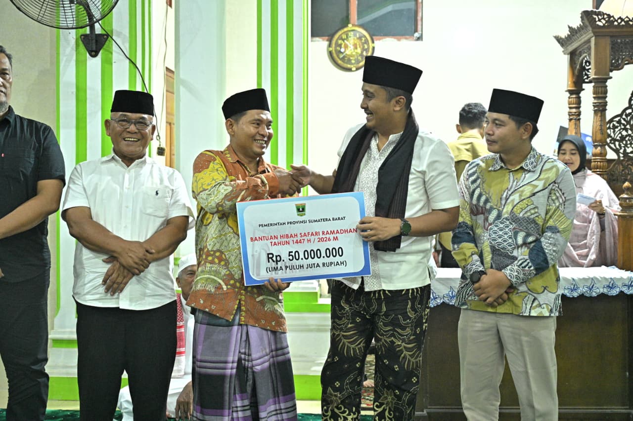 Masjid Hidup oleh Generasi Muda, Wagub Vasko Ruseimy Apresiasi Syiar Islam di Koto Balingka