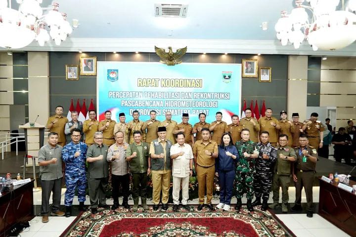 Menuju Solok Selatan Tangguh Bencana, Bupati Khairunas Hadir di Rakor Percepatan Rehabilitasi