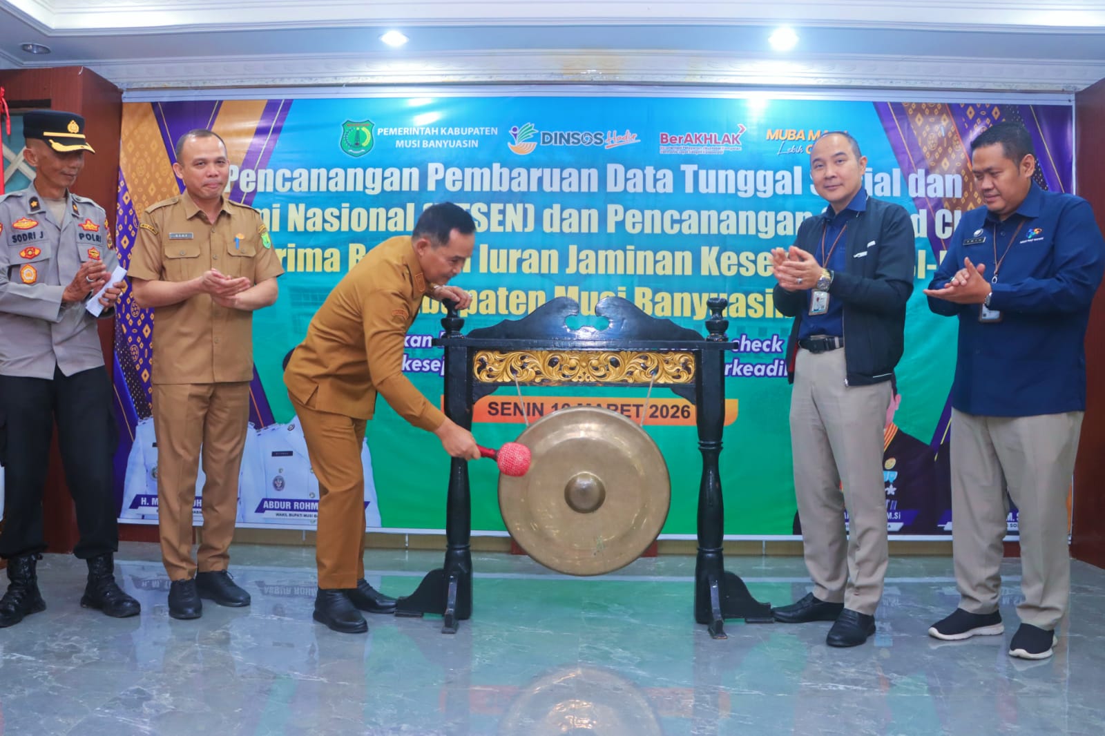 Musi banyuasin Luncurkan Pembaruan Data Sosial dan Ground Check PBI-JK