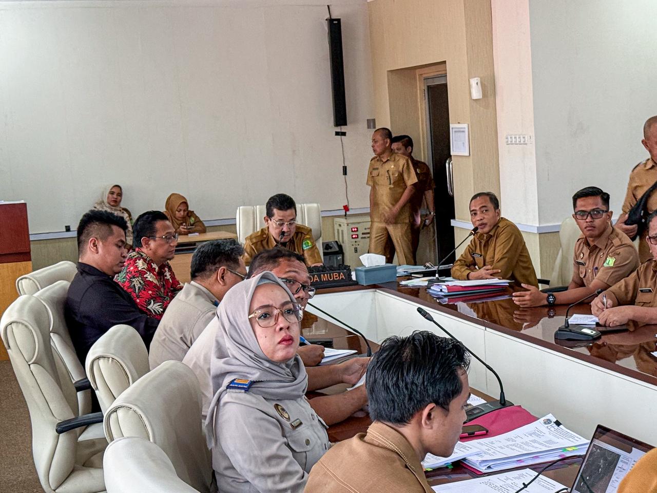 Pemerintah Kabupaten Musi Banyuasin Bahas PKKPR Perkebunan Sawit Dorong Investasi dan Serapan Tenaga Kerja.