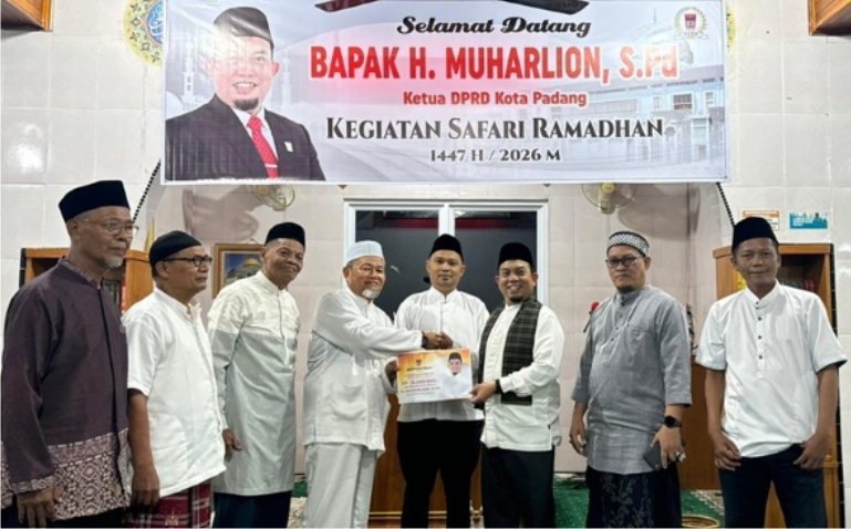 Pimpinan dan Anggota DPRD Kota Padang Safari Ramadhan 1447 H/2026 M, Silaturahmi dan Serap Aspirasi Masyarakat