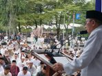 Ribuan Umat Muslim Laksanakan Shalat Idulfitri di Lapangan Cindua Mato
