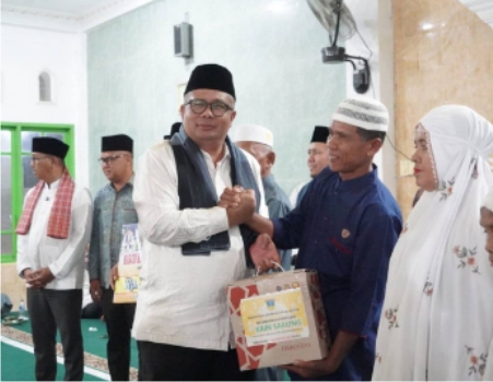 Safari Ramadhan di Masjid Perjuangan Republik Indonesia, Rombongan Bupati Khairunas Disambut Hangat Masyarakat