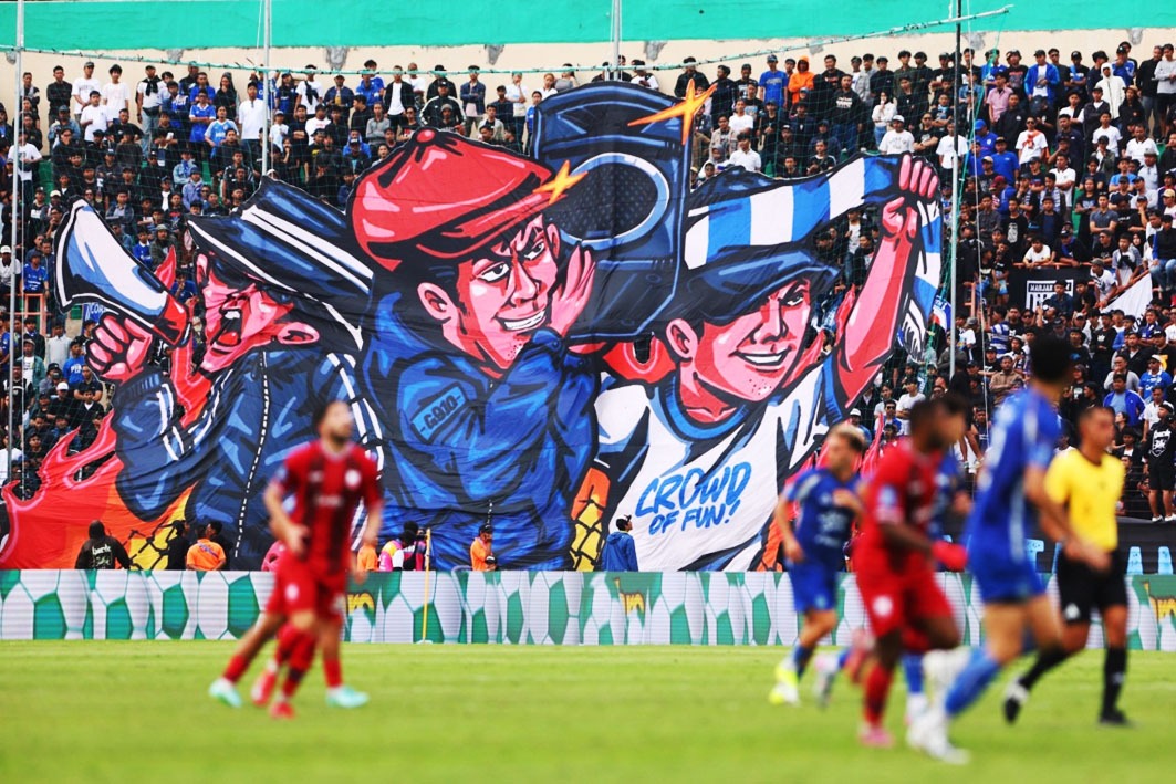 Tifo PSIM Yogyakarta G910 Collective Derby Mataram karya Badsign Studio