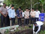 Bupati Eka Putra Letakan Batu Pertama Rumah Layak Huni di Jorong Guguak Nagari Padang Magek