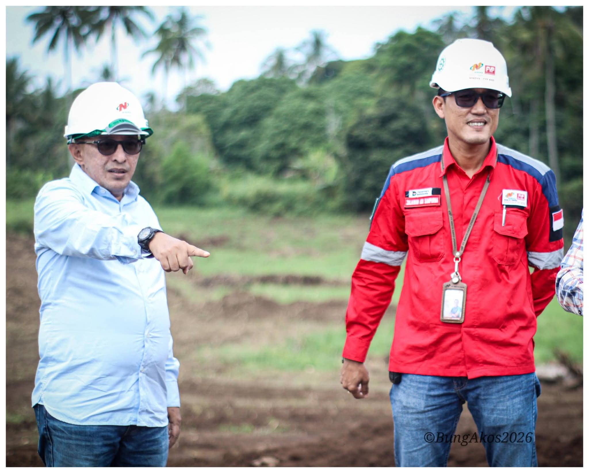 Bupati Eka Putra Pantau Pembangunan Hunian Tetap di Kecamatan Rambatan