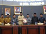 DPRD Kota Padang Gelar Rapat Paripurna Penyampaian Pendapat Akhir Fraksi dan Rekomendasi LKPJ Tahun 2025