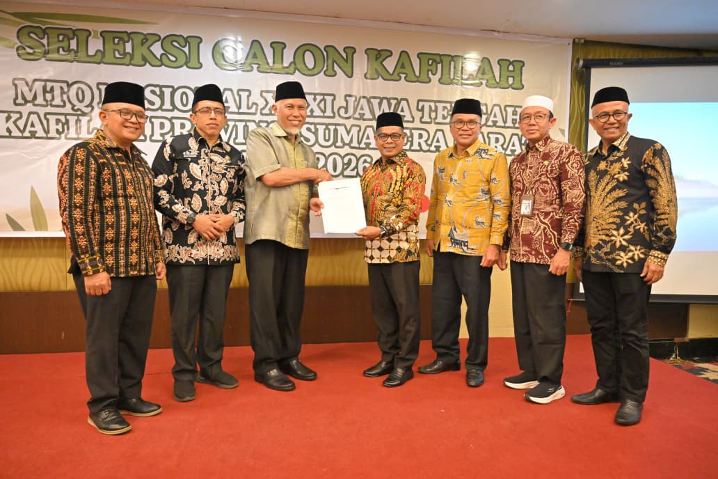 Gubernur Sumbar Mahyeldi Ansharullah Buka Seleksi Kafilah MTQ Nasional XXXI, 163 Peserta Rebut Tiket ke Semarang