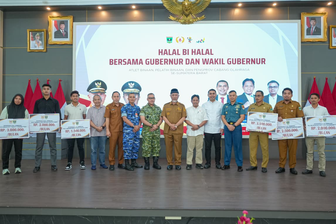 Halal Bihalal KONI, Gubernur Mahyeldi Ansharullah Ajak Insan Olahraga Sukseskan Porprov 2026