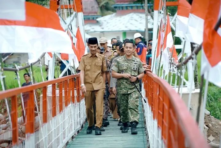 Jembatan Resmi Berdiri, Mobilitas Warga Kapau Alam Pauh Duo dan Luak Kapau Kini Lebih Mudah