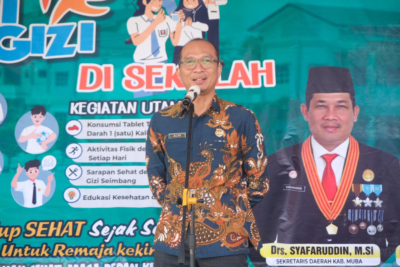 Pemerintah Kabupaten Musi Banyuasin Gelar Gerakan Aksi Bergizi Tingkatkan Kualitas Kesehatan Remaja