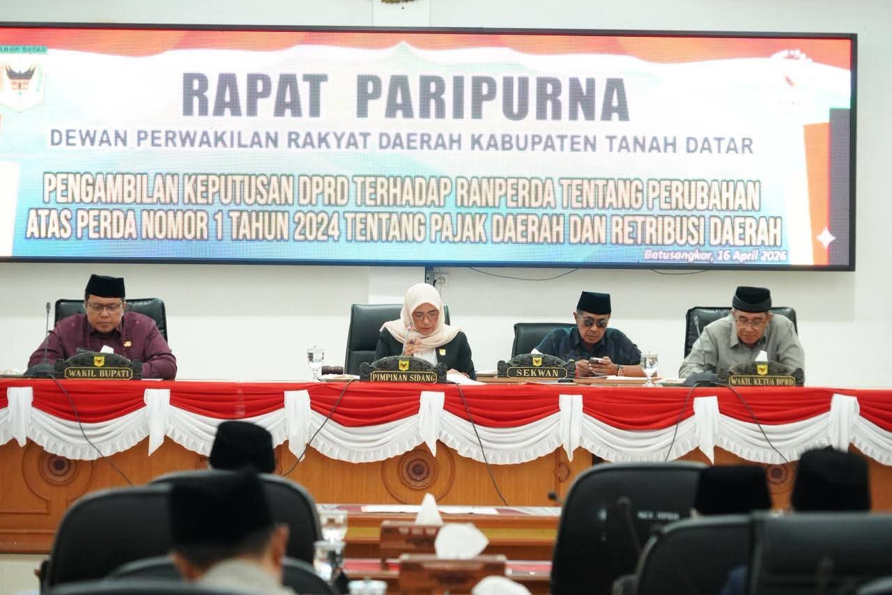 Ranperda Pajak Daerah dan Retribusi Daerah Disetujui Jadi Peraturan Daerah