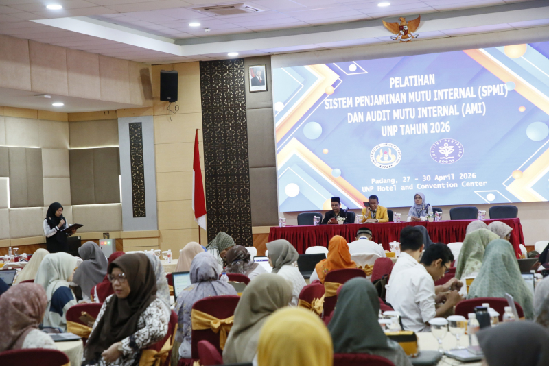 157 Dosen UNP Ikuti Pelatihan SPMI dan AMI Perkuat Budaya Mutu