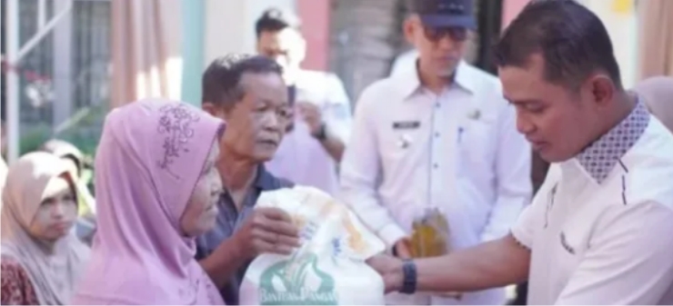 2.197 KK di Kabupaten Solok Terima Bantuan Pangan 2026, Bupati Jon Firman Pandu Launching di Cupak