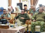 Bupati Eka Putra Rapat Koordinasi di Indojolito Batusangkar, Bencana banjir dan Tanah Longsor Dipicu Akibat Tingginya Curah Hujan