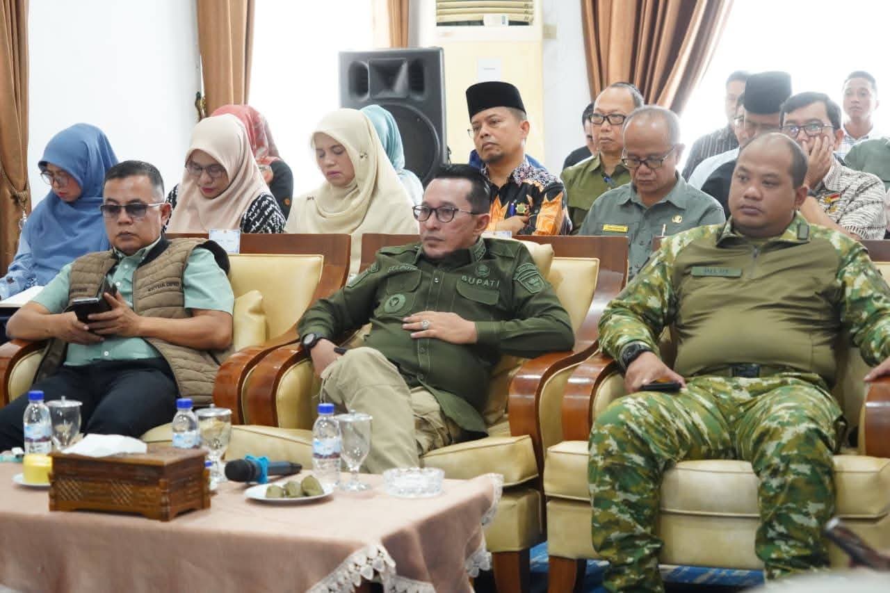 Bupati Eka Putra Rapat Koordinasi di Indojolito Batusangkar, Bencana banjir dan Tanah Longsor Dipicu Akibat Tingginya Curah Hujan