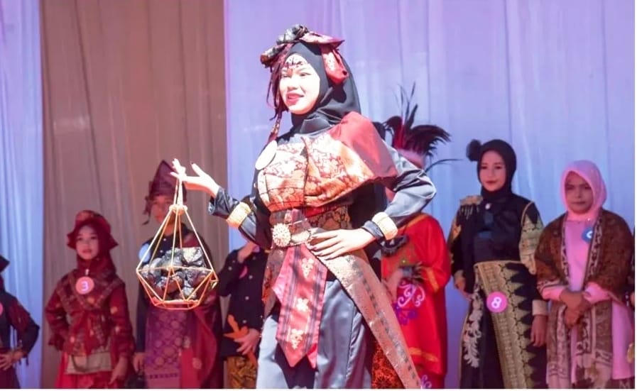 Pelajar SLB Sawahlunto Tampilkan Pesona Budaya Nusantara di Museum Kereta Api