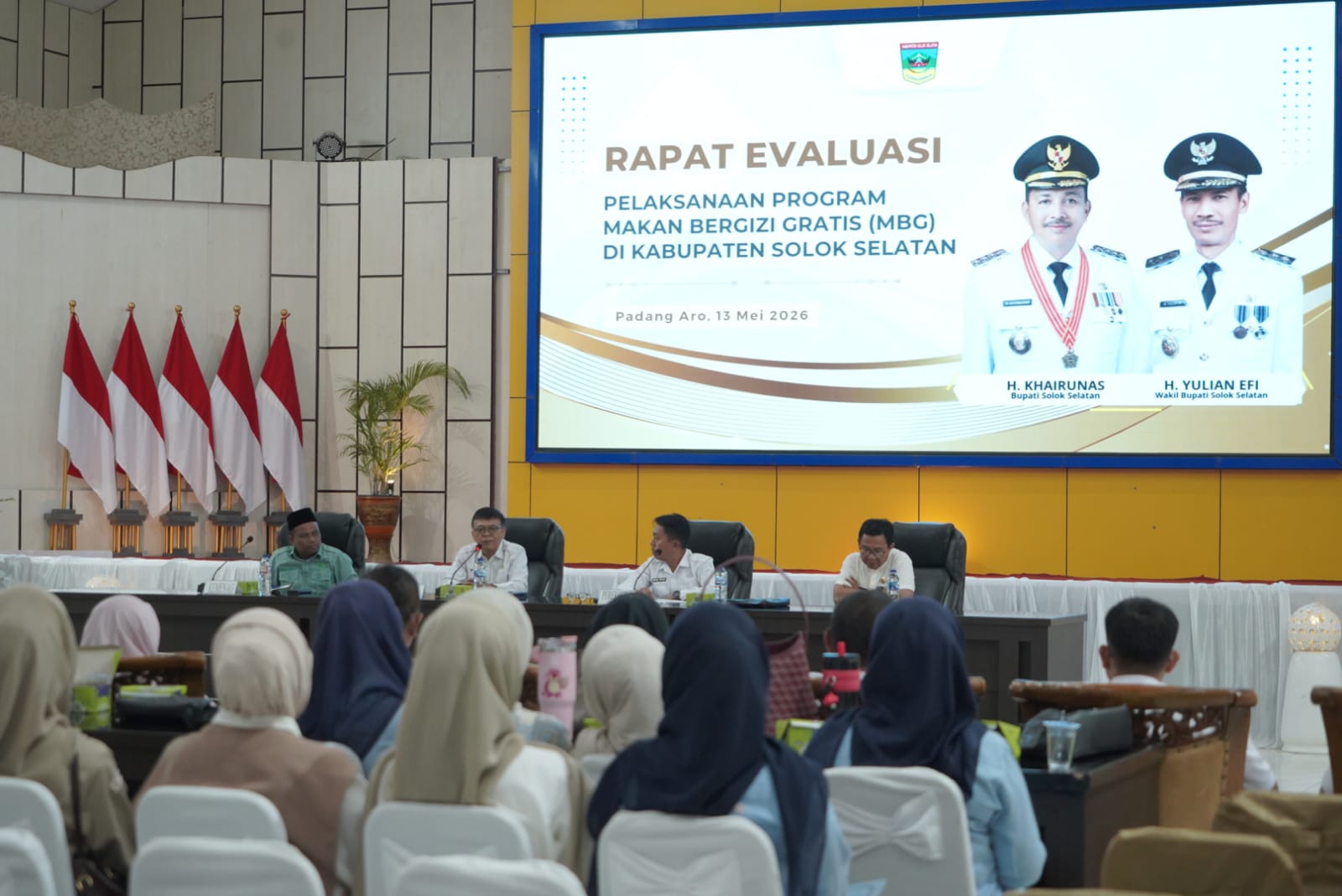 Pemerintah Kabupaten Solok Selatan Dorong Satuan Pelayanan Pemenuhan Gizi Penuhi Standar