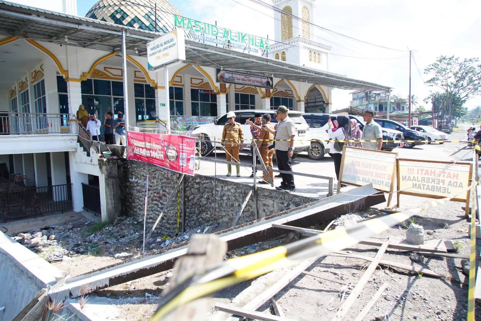 Pemerintah Kabupaten Tanah Datar Mulai Pengerjaan Jembatan Simpang Manunggal dan Panti
