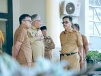 Pesan Bupati Solok Selatan Khairunas dalam Apel Gabungan Aparatur Sipil Negara