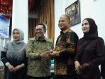 Pisah Sambut Dandim 0307 Tanah Datar Letkol Inf. Agus Priyo Pujo Sumedi kepada Letkol Arm Hendriyana