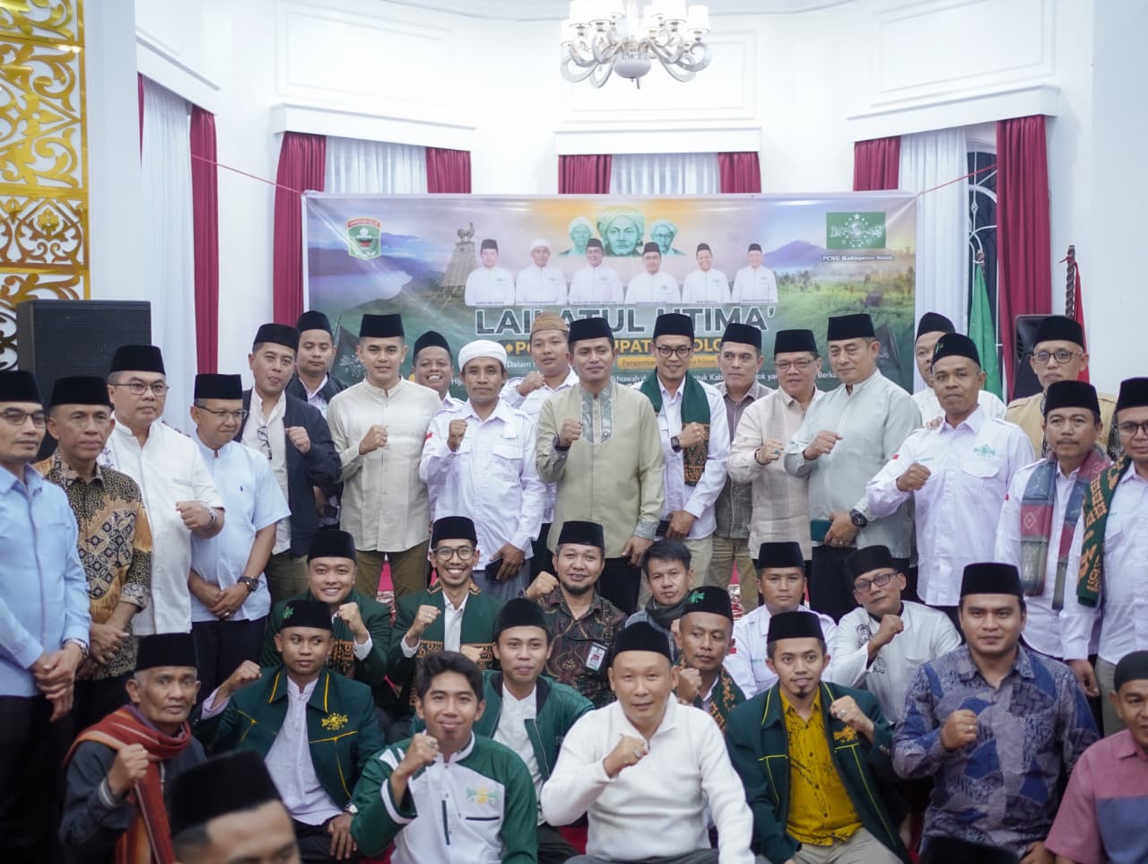 Bupati Solok Jon Firman Pandu Hadiri Lailatul Ijtima' PCNU Kabupaten Solok dalam Rangka Menyambut Tahun Baru Islam 1448 H