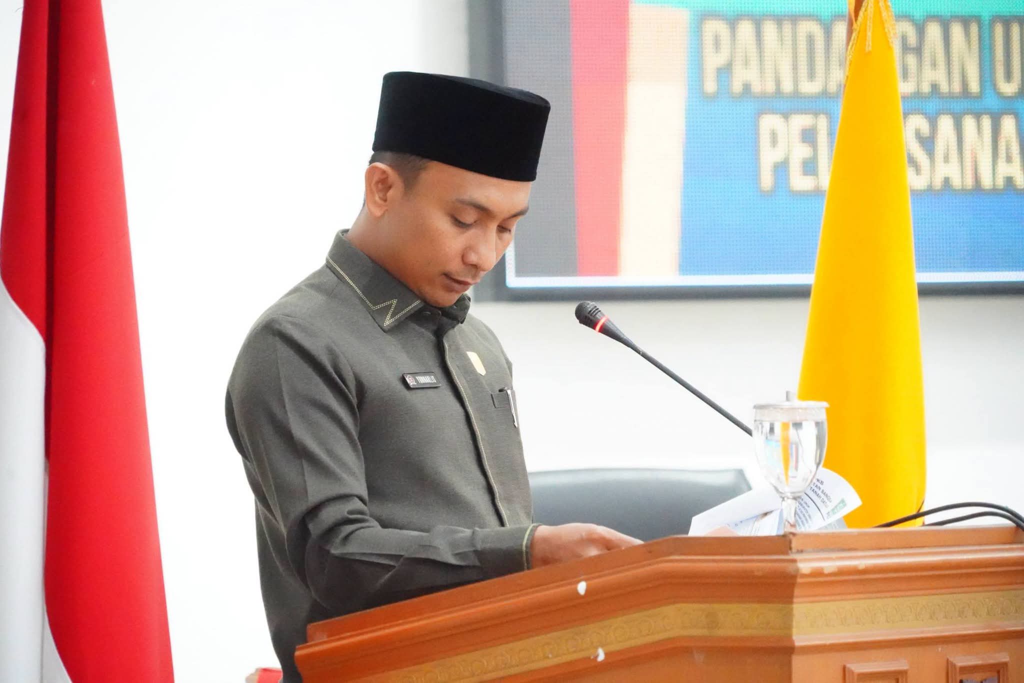 Delapan Fraksi DPRD Tanah Datar Sampaikan Pandangan Umum Ranperda Pertanggungjawaban APBD TA 2025